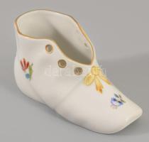 Herendi Viktória mintás cipő. Kézzel festett, jelzett, hibátlan 10,5 cm