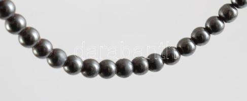 Hematit nyaklánc, h: 43cm