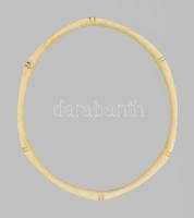 cca 1900, Csont karperes, d: 7 cm