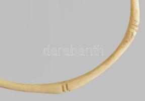 cca 1900, Csont karperes, d: 7 cm