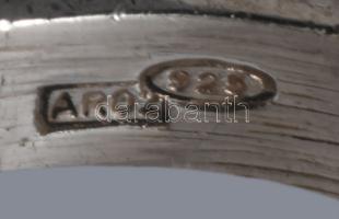 Ezüst (Ag) gyűrű, 925 ezrelékes, m: 53, bruttó 2,9g