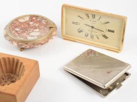 Kis vegyes bolha tétel, hamuzó, Slava óra, tárca, stb