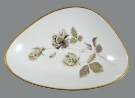 Gerold Porzellan vintage kínáló, jelzett, hibátlan, 23x16 cm