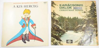 9 darba zenei bakelit, közte dedikált Apu Hod Med Be, Jesus Chrtist Superstar, A kis herceg, Vuk, Is...