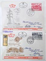 Ausztria gyűjtemény az 1945-1967 közötti időszakból albumban, közte jó kiadások, levelek, FDC-k. Mag...