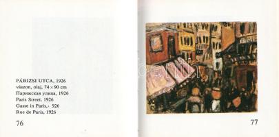 Czóbel Béla (Számozott miniatűr album.)
Szentendre, 1983. [Pest megyei Művelődési Központ és Könyvt...