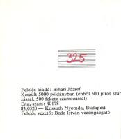 Czóbel Béla (Számozott miniatűr album.)
Szentendre, 1983. [Pest megyei Művelődési Központ és Könyvt...