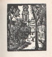 Pápa. Andruskó Károly fametszetei. (Dedikált miniatűr könyv.)
Budapest, (1975). Szépirodalmi Könyvk...