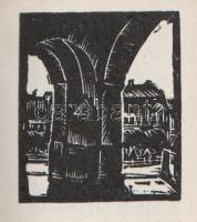 Pápa. Andruskó Károly fametszetei. (Dedikált miniatűr könyv.)
Budapest, (1975). Szépirodalmi Könyvk...