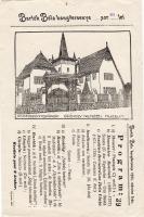 1927 Bartók hangverseny belépőjegy, Sepeiszentgyörgy / Bartók-Konzert, Eintrittskarte