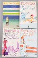 Vegyes könyvtétel, 11 db: 
Joanne Harris: Szederbor.; 
Fejés Éva művek 8 kötet.;
Ugron Zsolna: Úr...