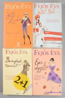 Vegyes könyvtétel, 11 db: 
Joanne Harris: Szederbor.; 
Fejés Éva művek 8 kötet.;
Ugron Zsolna: Úr...