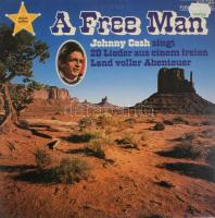 Johnny Cash - A Free Man (Johnny Cash Singt 20 Lieder Aus Einem Freien Land Voller Abenteuer). Vinyl, LP, Compilation, 1981, VG+