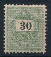 1889 30kr 11 1/2 fogazással