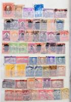 Nagyon vegyes magyar tétel régi és modern bélyegekkel, néhány érték sok példányban, 2 db közepes ber...