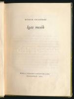 Homok Erzsébet: Igaz mesék. DEDIKÁLT! Bp., 1960, Móra Ferenc Könyvkiadó. Félvászon kötés, kopottas á...