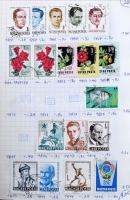 Modern magyar tétel, benne sorok, összefüggések, portók, többletpéldányok, 4 db közepes berakóban (az egyik borító nélkül) + füzetbe ragasztva