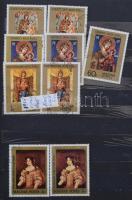 Modern magyar tétel, benne sorok, összefüggések, portók, többletpéldányok, 4 db közepes berakóban (a...