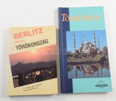 Törökország útikönyv tétel, 7 db: Közte Útitárs (2003), Isztambul (Nat. Geo., 2009.), Yücel Akat: Is...