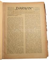 1917 A "Darwin" népszerű természettudományi folyóirat számai könyvbe kötve, kopottas állapotban