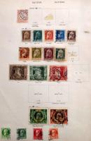 Németország és egyéb európai országok Turul album + további főleg német bélyegek egyéb albumlapokon ...