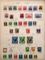 Németország és egyéb európai országok Turul album + további főleg német bélyegek egyéb albumlapokon ...