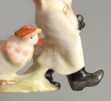 Herendi Kakas Marci, Kézzel festett. jelzett, hibátlan. 12 cm