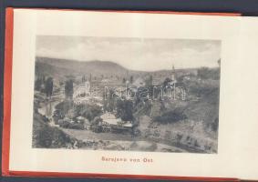 cca 1910 Sarajevo 16 lapos leporellófüzet kiváló állapotban / 16 pages leporello booklet in perfect ...