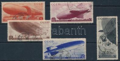 Szovjetunió 1934 Légiposta sor Mi 483-487 (Mi EUR min. 130.-)