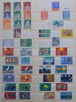 Svájc postatiszta gyűjtemény maradvány a 40-es 70-es évekből, továbbá FDC gyűjtemény a 60-70-es évekből 24 lapos nagy Abria berakóban