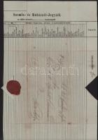 1849 A szegedi k. k. Stadt Kommando küldeménye a hódmezővásárhelyi K. k. Spitalskommando részére. Cs...