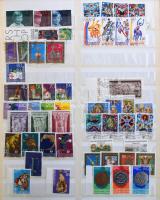 Liechtenstein szép gyűjtemény és közel 200 darabos FDC gyűjtemény a 60-as 80-as évekből KABE albumba...