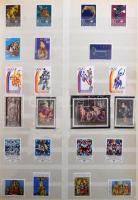 Liechtenstein szép gyűjtemény és közel 200 darabos FDC gyűjtemény a 60-as 80-as évekből KABE albumba...