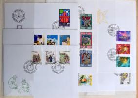 Liechtenstein szép gyűjtemény és közel 200 darabos FDC gyűjtemény a 60-as 80-as évekből KABE albumba...