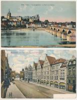 33 db RÉGI külföldi város képeslap / 33 pre-1945 foreign town-view postcards