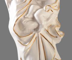 Régi porcelán fali kegytárgy, jelzés nélkül, m: 35 cm