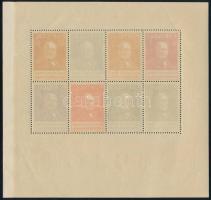 Portugália 1940 Mi blokk 3 (Mi EUR 150.-) (kis gumitörés / folded)