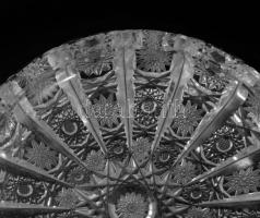 2 db kristály hamutál, hibátlan d: 16 cm