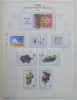 Schaubek falcmentes luxus album az Euro bevezetése 1999-2000, 11 európai országból. Szép postatiszta...