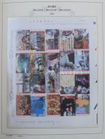 Schaubek falcmentes luxus album az Euro bevezetése 1999-2000, 11 európai országból. Szép postatiszta...