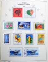 Schaubek falcmentes luxus album az Euro bevezetése 1999-2000, 11 európai országból. Szép postatiszta...