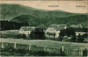 1926 Diósjenő, Erdész lak. Hangya kiadása (EK)