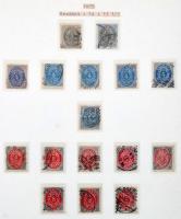 Dánia 1851/1900 szép klasszikus gyűjtemény, benne jó értékek is, kis hibákkal Mi 2, 10, 21, stb. Érd...