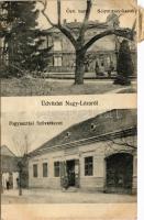 1921 Nagylózs, Lózs (Sopron megye); Özv. báró Solymossy (Solymosy) Ödön kastélya, Fogyasztási Szövet...