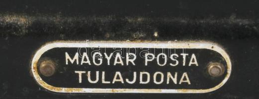 cca 1940/50, 2 darab telefon, Magyar Posta tulajdona, kopással