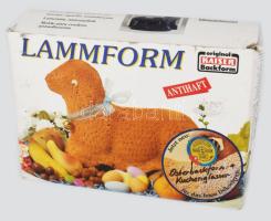 Bárány alakú sütőforma, dobozában