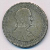 1930. 5P Ag "Horthy jobbra" T:F patina Adamo P8