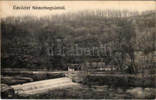 Boksánbánya, Németbogsán, Deutsch-Bogsan, Bocsa Montana; látkép, bánya / view, mine (EK)