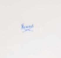 Herendi hecsedli mintás kínáló. Jelzett, 2. oszt. hibátlan, d: 25,5 cm
