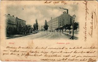 1900 Arad, Neumann gyár. Egar Schmidt / factory (szakadás / tear)